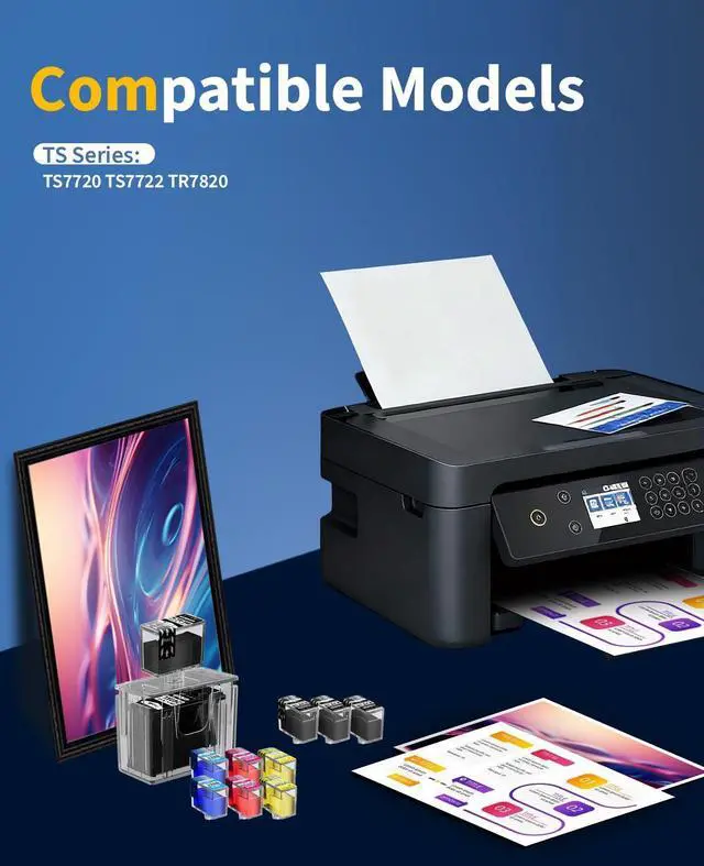 Alt view image 9 of 14 - 285XL 286XL Ink Refill Kit for Canon 285 and 286 Ink Cartridges Combo Pack Compatible for Canon PIXMA TS7720 TS7722 TR7820 (6BK/2C/2M/2Y, Ink Cartridges Not Included)