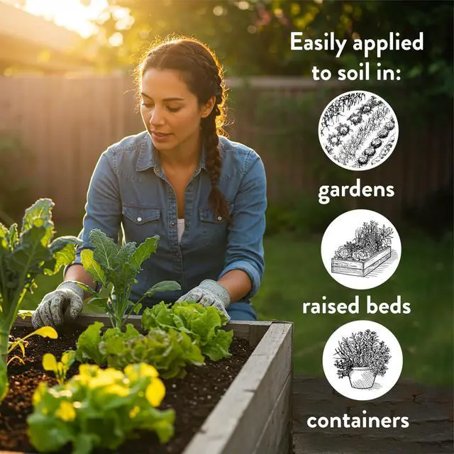 Alt view image 12 of 12 - Organic Acid Mix - Plant Food for Blueberries, Raspberries, Azaleas and Rhododendrons 4-3-6, 25 lb