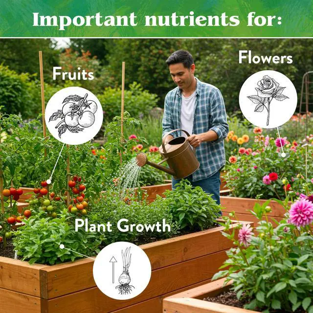 Alt view image 11 of 12 - Organic Acid Mix - Plant Food for Blueberries, Raspberries, Azaleas and Rhododendrons 4-3-6, 25 lb