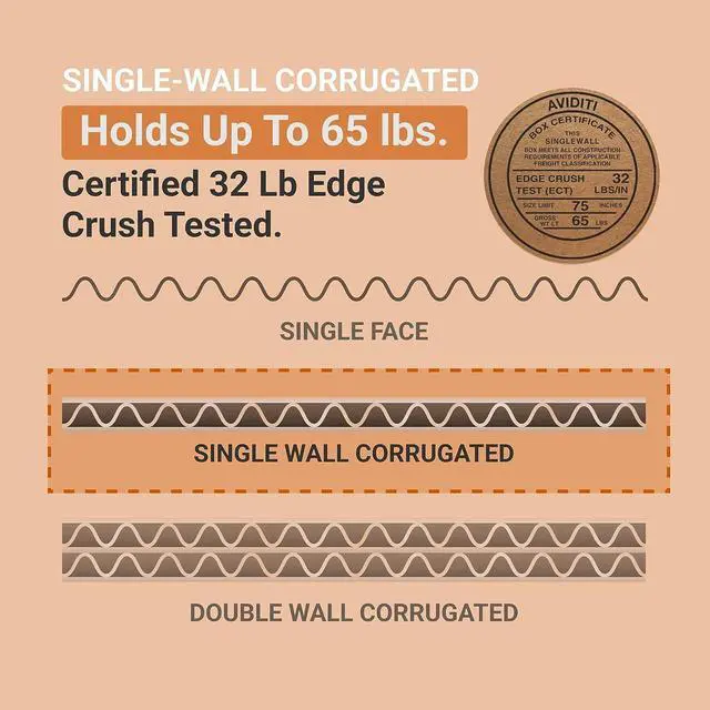 Alt view image 10 of 12 - Shipping Side Loading Moving Boxes 26" x 6" x 20" (10 Pack) Large Corrugated Cardboard Packaging Boxes - Shipping, Packing, Moving, and Storage Box for Home or Office - 10 Pack