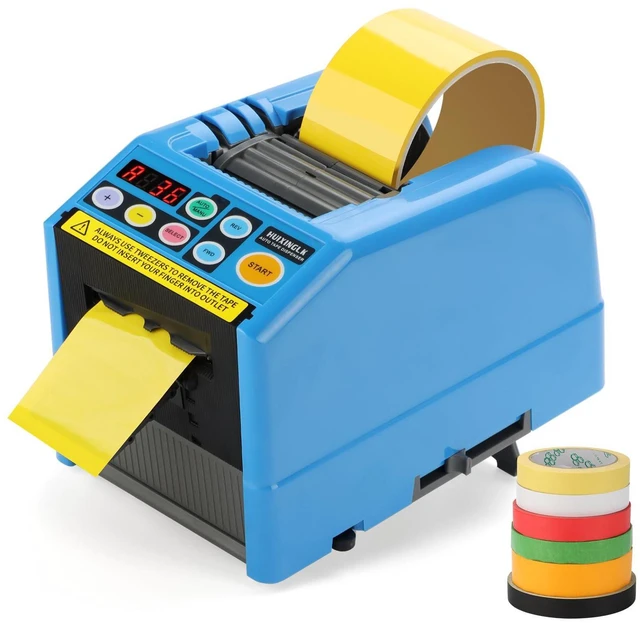 Alt view image 2 of 2 - Automatic Tape Dispenser,Ribbon Cutting Machine,6-60mm Width, 5-999mm Length, Ideal for Shipping, Schools, Restaurants, Business & Home
