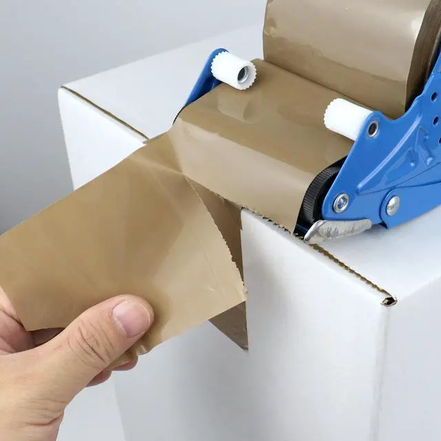 Alt view image 13 of 14 - Brown Packing Tape 3 inch Wide, 2.7 Mil x 60 Yards, 24 Refills Rolls Bulk Heavy Duty Wide Packing Tape 3inch for Moving, Shipping and Storage