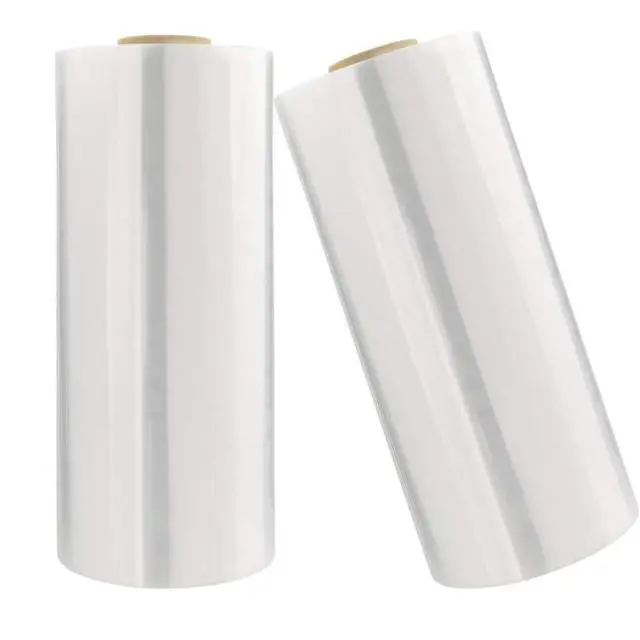Alt view image 7 of 12 - 6 Rolls x 18" x 1500 FT x 80 Gauge Clear Non-Stretch Heavy Duty Stretch Wrap Shrink Film