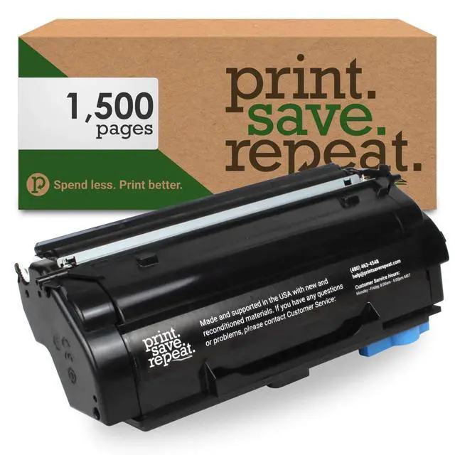 Alt view image 6 of 10 - Lexmark B341000 Toner Cartridge for B3340, B3442, MB3442 | Remanufactured, 1,500 Pages