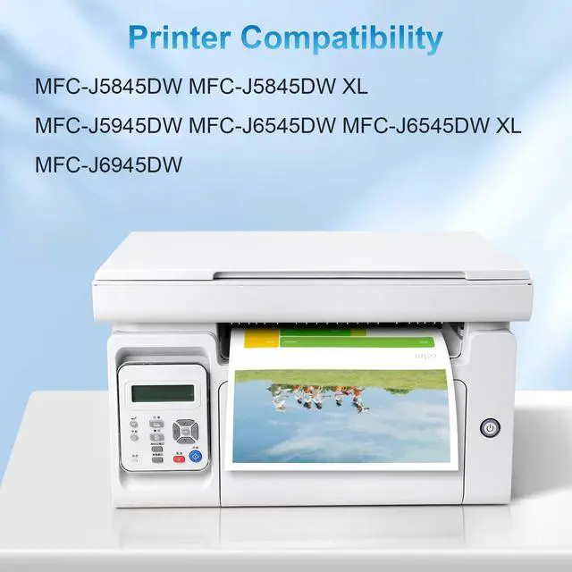 Alt view image 8 of 12 - LC3037 Super High-Yield Ink Cartridges Replacement for Brother LC3037XXL | Compatible for Brother MFC-J5845DW MFC-J5945DW MFC-J6545DW MFC-J6945DW Printer