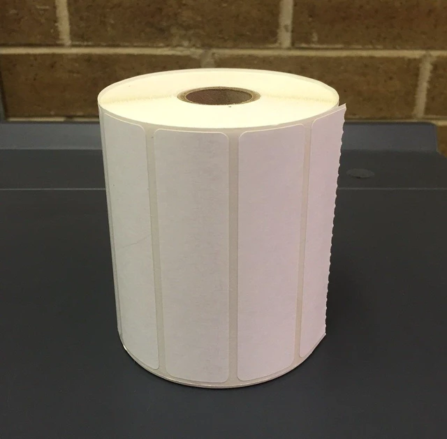 Alt view image 7 of 8 - 4" x 1" Direct Thermal Labels. 1,375 per Roll on 1" Cores. Compatible with Desk Top Zebra Printers. Brand Manufactured in The USA. (8 Rolls)