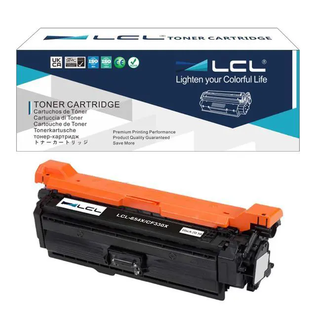 Alt view image 8 of 14 - Remanufactured Toner Cartridge Replacement for HP 654X CF330X M651 M651dn M651n M651xh (1-Pack Black)