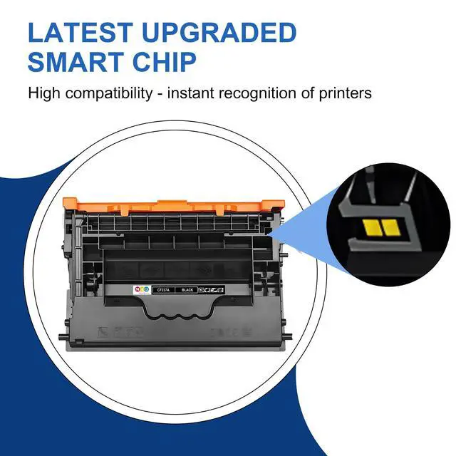 Alt view image 14 of 14 - 37A Toner Cartridges Black CF237A | for Enterprise M607n M608dn M609 M608n M607dn M608x M609x MFP M632 M631 M631h M633fh Printer (Black, 1 Pack)