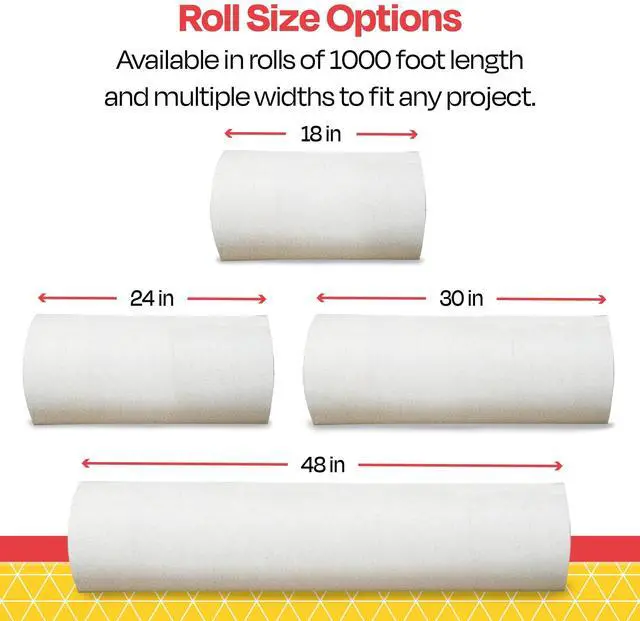 Alt view image 11 of 14 - Butcher Kraft Paper Roll, 40 lb, 18 Inches x 1000 Feet, White