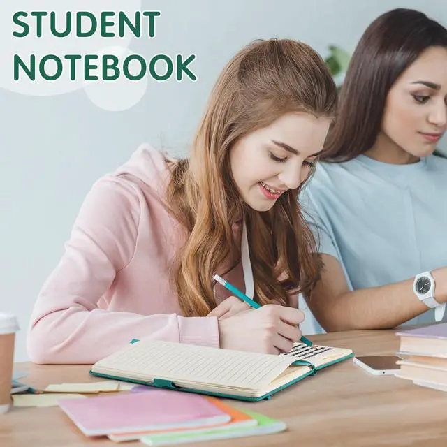 Alt view image 12 of 12 - 24 Pack Leather Notebook Journals Bulk 5.7" x 8.3" Harder Cover A5 Journals for Writing Men Women Leather Travel Notebooks Daily Gifts for Office Back to School (Multicolored)