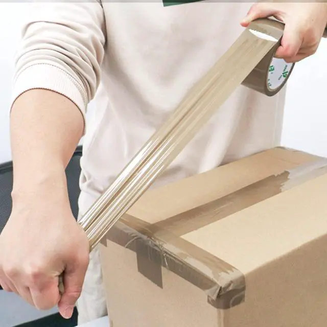 Alt view image 9 of 12 - 36Rolls Brown Packing Tape with Dispenser, Box Packing Tape Rolls for Packaging, Shipping and Moving, 2.4Mil 1.88 Inch x 60 Yard