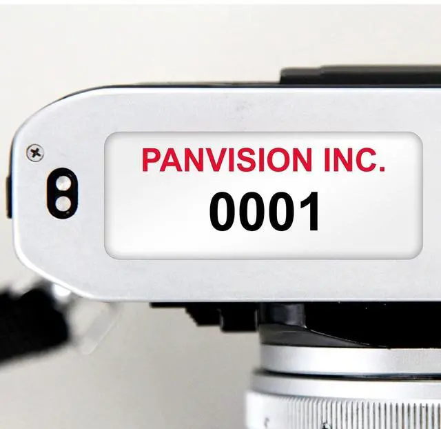 Alt view image 10 of 10 - Custom Asset Labels with Sequential Numbering | 0.5" x 1.25", Aluminum Foil Tags, Pack of 100, Made in USA
