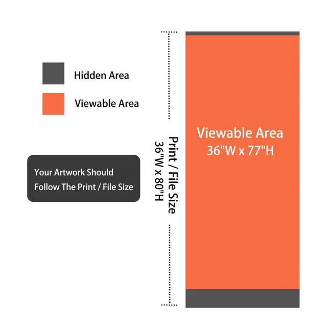 Alt view image 12 of 14 - 36"x80" NEW Heavy-Duty Retractable Banner Stand with Padded Canvas Bag (Stand ONLY) for Trade Shows and Displays