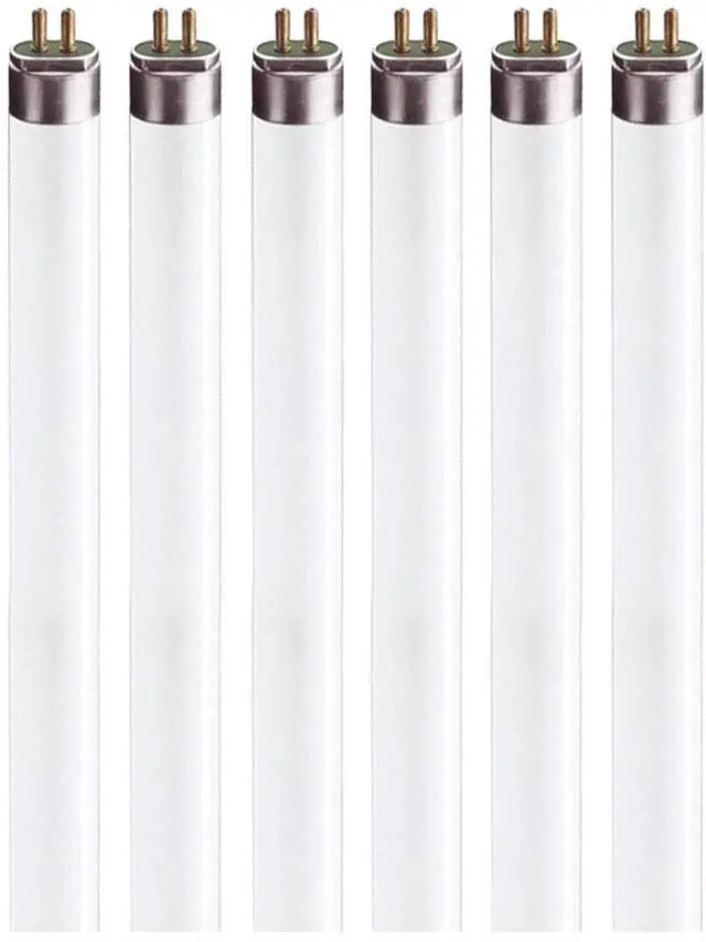 Alt view image 8 of 14 - F8T5 Fluorescent Light Bulbs - 12 inches Under Cabinet Bulb - Cool White 4100k 8 Watt Tube Bulb - Pack of 6