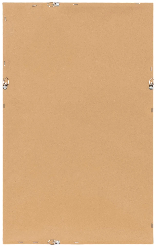 Alt view image 14 of 14 - Oakhurst Rectangle Framed Linen Fabric Pinboard, 15 x 24, Light Tan, Traditional Bulletin Board with Stepped Profile for Motivational Vision Board or Wall Organization