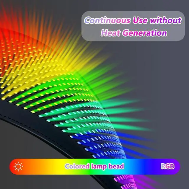 Alt view image 12 of 14 - LED Sign, 23"x5" Programmable LED Sign with Bluetooth APP Control - Huge Bright Scrolling Text/Animations for Car, Store, Christmas Advertising (Pre-Made & Custom Modes)