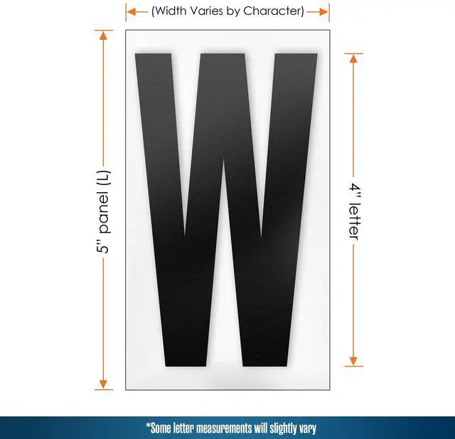Alt view image 12 of 14 - Marquee Letters, Sign Letters, Marquee Sign, Markee, Plastic, Acrylic, Changeable, for Outdoor Board, Letterboard, Church, Restaurant, 4 Inch Character on 5 Panel, 301 PC with Numbers