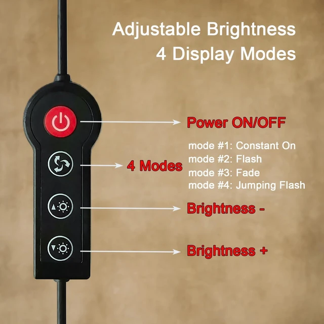 Alt view image 9 of 14 - 30"x10" Open Sign, Large LED Open Sign for Business, Ultra Bright and Dimmable, Includes 12V Adapter with 4 Lighting Modes for Storefront, Bar, Coffee Shop, Salon (US Flag Design)