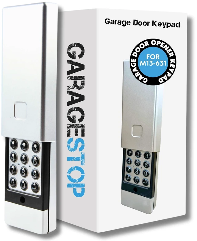 Alt view image 7 of 12 - 1 for Marantec Garage Door Keypad, Wall Mount Garage Door Opener Keypad M13-631, 104053, Wireless Garage Door Keypad Opener fits Marantec Garage Door