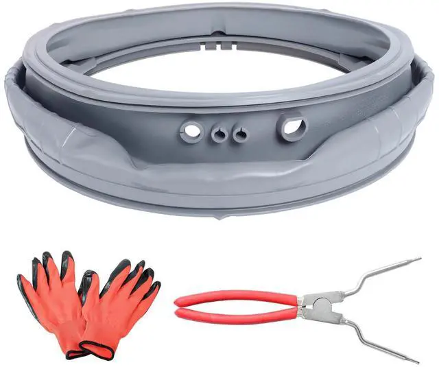 Alt view image 8 of 14 - MDS47123608 WM8100HVA Washer Door Boot Gasket Seal Parts Compatible with LG Kenmore Washing Machine WM8000HVA/HWA, WM4070HVA/HWA,WM4270HWA, Replace AP5668418, 2673936, PS6448330