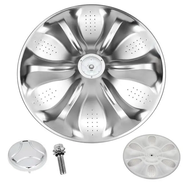 Alt view image 7 of 12 - Upgrade AGZ72909711 Agitator Plate with 5006EA3009B Washer Pulsator Cap Compatible with l-g Washer AGZ72909702 Washplate Pulsator Assembly Replaces: AP6800730, 4873462, AGZ72909703