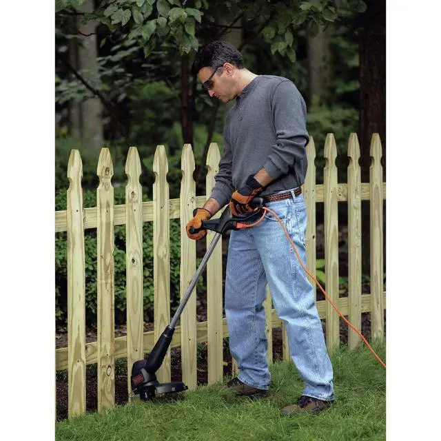 Alt view image 11 of 12 - Electric Trimmer/Edger, Corded, 3.5 amp, 12-Inch (ST4500)