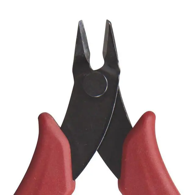 Alt view image 13 of 14 - D275-5 Diagonal Flush Cutters, Made in USA, Micro Wire and Compact Zip Tie Cutter, Ultra-Slim Precision for Work in Confined Areas, 5-Inch