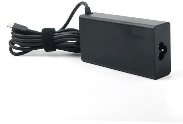Alt view image 11 of 12 - Laptop Charger 100W Watt USB Type C(USB-C) AC Power Adapter - ldeapad 5 Pro 16, ThinkBook 15 16, Black, ADL100YLC3A