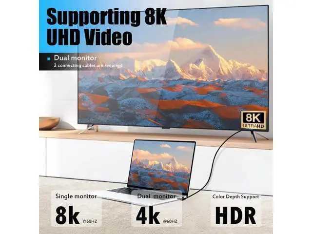 Alt view image 11 of 14 - Aomoproing 2ft 40Gbps USB 4.0 Type C Extension Cable, Straight Female to Left & Right Angle Male 240W 5A PD USB C 4.0 Cord for Smartphones, Laptops, Thunderbolt 3, Support 8k@60Hz