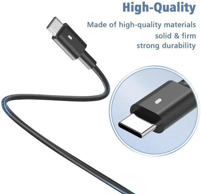 Alt view image 11 of 14 - 90W 65W USB C Laptop Charger Compatible with DELL Latitude 5420 5520 5320 7420 5430 7390 7320 7400,DELL XPS 13 Chromebook 3100 Computer Type C Fast Charging Power Supply Cord
