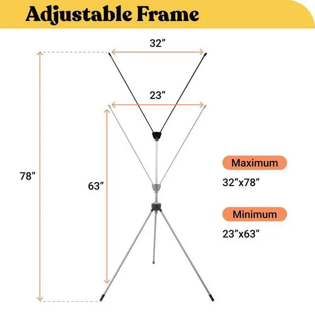 Alt view image 10 of 14 - X Banner Stand, Banners & Signs for Business - 23inch x 63inch to 32inch x 78inch Adjustable Banner Holder - Portable Retractable Banner with Bag - Banner for Trade Show & Display (Pack of 2)