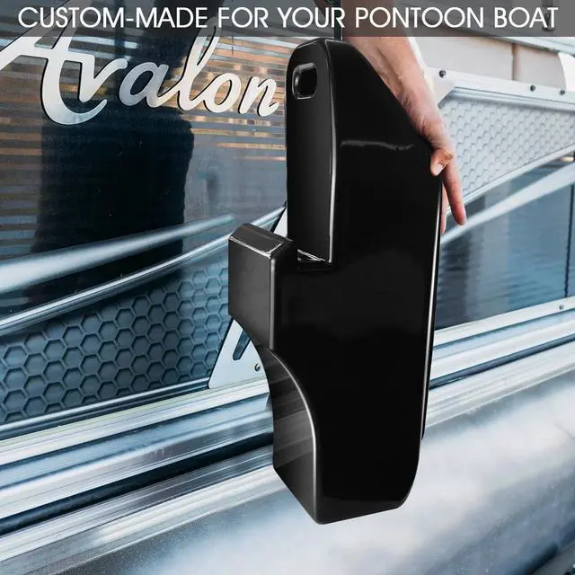 Alt view image 12 of 14 - Pontoon Boat Fenders Boat Bumpers for Docking Pontoon ONLY | Pontoon Bumpers Boat Fenders Customized Inflatable Boat Fenders Bumpers for Docking with Locking Recessed Groove&Grip Handle