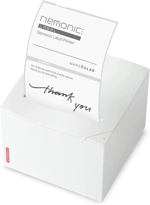 Alt view image 8 of 14 - Nemonic Label Printer | Inkless Bluetooth Thermal Label Printer for Small Business | Durable Shipping Label Maker & Portable Wireless