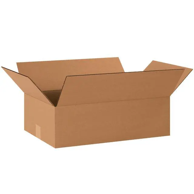 Alt view image 6 of 10 - Shipping Boxes Flat 20"L x 12"W x 6"H 25-Pack - Corrugated Cardboard Box for Moving, Mailing, Packing, Packaging and Storage