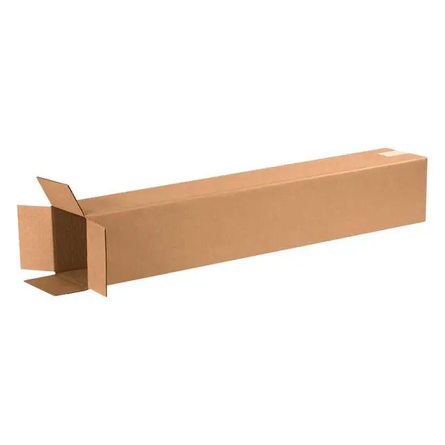 Alt view image 7 of 12 - Shipping Boxes Tall 6"L x 6"W x 36"H 25-Pack - Corrugated Cardboard Box for Moving, Mailing, Packing, Packaging and Storage