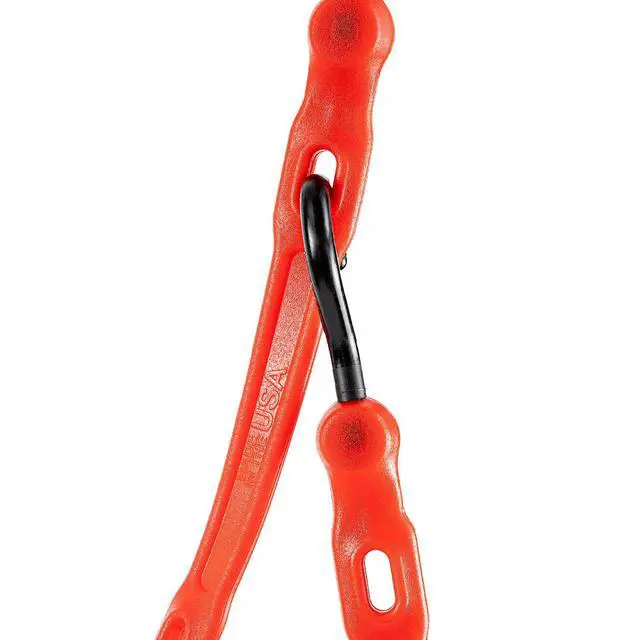 Alt view image 9 of 14 - 36" Adjust-A-Strap, Adjustable Heavy Duty Polyurethane Bungee Strap, Heavy Duty Nylon Hooks, Made in the USA, 4 Pack, Red