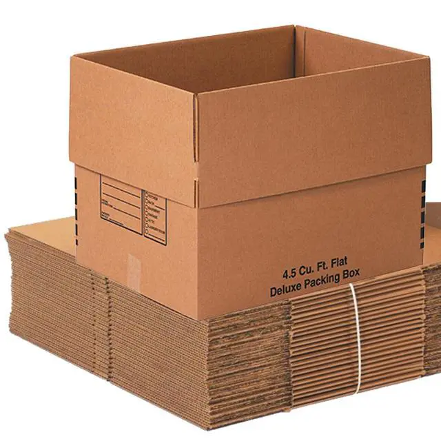 Alt view image 7 of 12 - Shipping Boxes Large 24"L x 18"W x 18"H 10-Pack - Corrugated Cardboard Box for Moving, Mailing, Packing, Packaging and Storage
