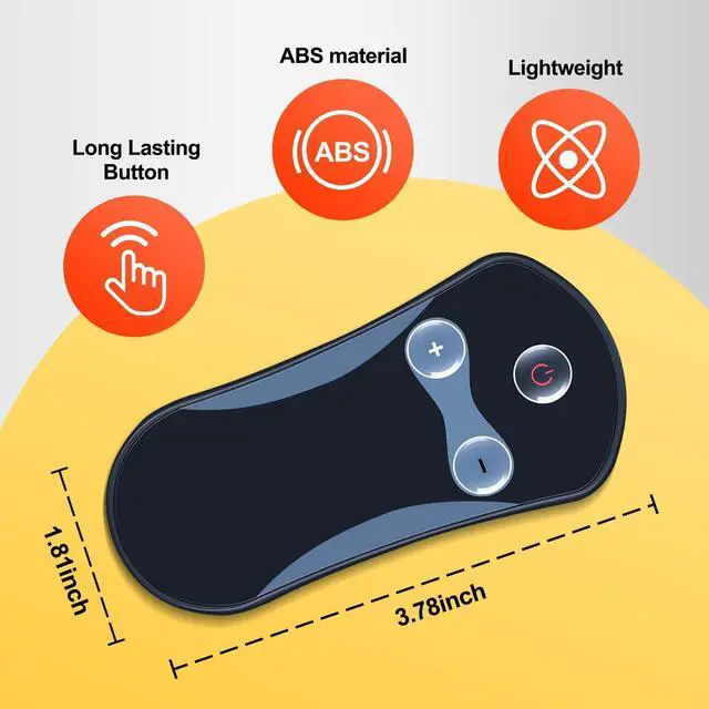 Alt view image 14 of 14 - Replacement Remote Control for Goplus 2.5HP Superfit Folding Treadmill, for Costway 2-in-1 2.25HP Running Machine, for Gymax 2.25HP w/Dual Display Red