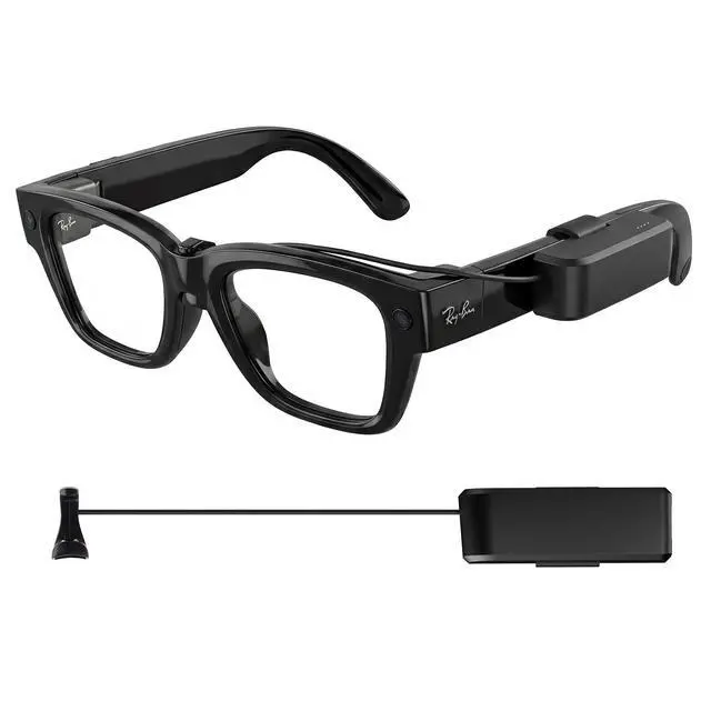 Alt view image 2 of 2 - Battery Pack Charger for RayBan Meta Display, Portable Charger for Meta Glasses Accessories, Wearable Mini Power Bank for Meta Display