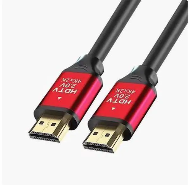 Alt view image 8 of 10 - 2.0V 2K*4K HDMI computer monitor HD data cable HDTV TV projection monitoring project connection 5m