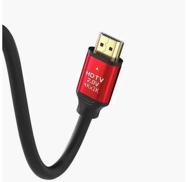 Alt view image 10 of 10 - 2.0V 2K*4K HDMI computer monitor HD data cable HDTV TV projection monitoring project connection 5m