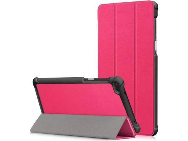 Alt view image 8 of 14 - Werleo Case For Lenovo Tab 7 / Tab 4 7 Ultra-Thin Custer PU Leather Case Shell Hard Case Cover for Lenovo Tab 7 / Tab 4 7 TB-7504F TB-7504N TB-7504X