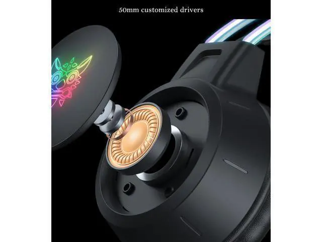 Alt view image 11 of 12 - RGB Cat Ear Headphone, Upgraded Wireless & Wired Gaming Headset with Attachable HD Microphone