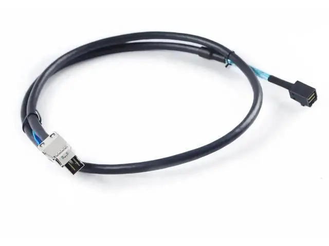 Alt view image 11 of 12 - 1M 3.3FT External SFF-8644 to Internal SFF-8643 Mini SAS HD Interconnect Cable, 12Gbps Server RAID Storage Data Cable