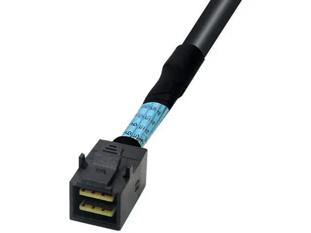 Alt view image 12 of 12 - 1M 3.3FT External SFF-8644 to Internal SFF-8643 Mini SAS HD Interconnect Cable, 12Gbps Server RAID Storage Data Cable