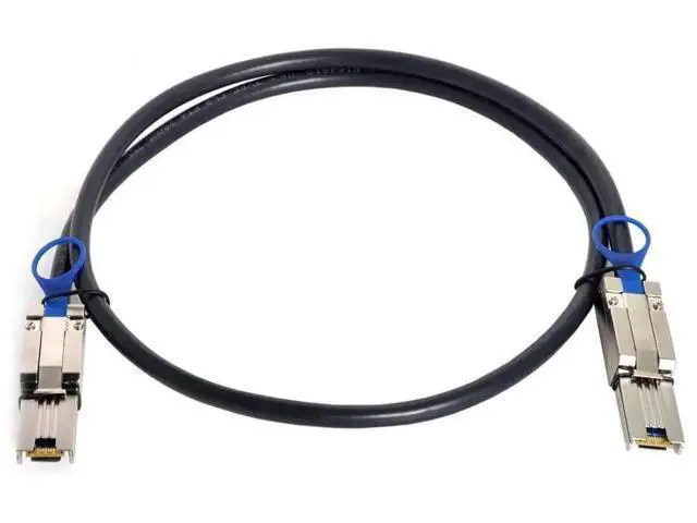 Alt view image 10 of 14 - 0.5M SFF-8088 to SFF-8088 External Mini SAS Extension Cable, 26Pin 4-Lane Multilane 6Gbps SAS 2.0 RAID Storage Cable for Server JBOD Data Center