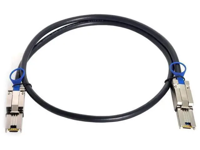 Alt view image 12 of 14 - 0.5m SFF-8088 to SFF-8088 External Mini SAS Cable, 26Pin 4-Lane Multilane 6Gbps RAID Storage Extension Cable for Server JBOD Data Center
