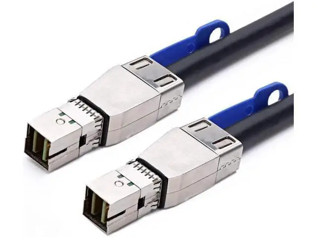 Alt view image 6 of 10 - HD-Mini SAS SFF 8644 to Mini SAS SFF 8644 external HD cable 12Gbps 1M 2M 3M Computer Components