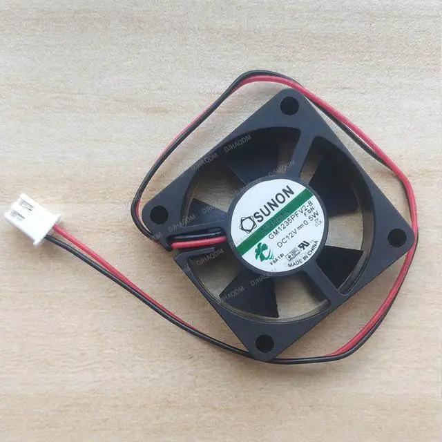 Alt view image 7 of 10 - Compatible for SUNON GM1235PFV2-8 12V 0.5W 3510 35x35x10mm 2-Wire Cooling Fan