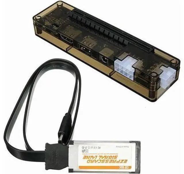 Alt view image 8 of 12 - Express Card Mini PCI-E Version Expresscard V8.0 EXP GDC Beast PCIe PCI-E PCI Laptop External Independent Video Card Dock